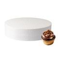 Round Straight Edged Polystyrene Cake Dummy - 12" Alternative Image