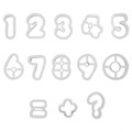 PME Number Cookie Cutter Set - 13 Piece Alternative Image