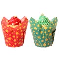 PME Xmas Tulip Baking Cases-Stars 24pk Alternative Image