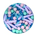 Culpitt Select Party Cake Sprinkles Mix Lilac & Blue Alternative Image