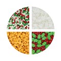 Create A Cake 4 Cell Classic Christmas Mix Alternative Image