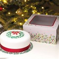 10" Round Christmas Cake Boards - Pack of 10 Alternative Image