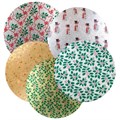10" Round Christmas Cake Boards - Pack of 10 Alternative Image