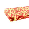 Christmas Log Cake Card 8'' x 4'' (203 x 101mm), Pack of 5 Alternative Image