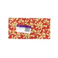 Christmas Log Cake Card 8'' x 4'' (203 x 101mm), Pack of 5 Alternative Image