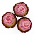 Medium Wafer Edible Rose - Pink (New Recipe) Alternative Image