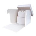 Tall White Cake Box & Lid - Single Alternative Image
