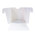 Tall White Cake Box & Lid - Single Alternative Image