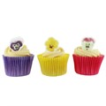 Mixed Pansies Sugar Decorations - Pack of 32 Alternative Image
