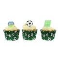 Football Sugar Decorations - Pack Of 192 Alternative Image