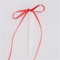 PME- Ribbon Bow Cake Toppers -Red 8pk Alternative Image