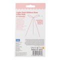 PME- Ribbon Bow Cake Toppers -Light Pink 8pk Alternative Image