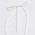PME- Ribbon Bow Cake Toppers -White 8pk Alternative Image