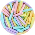 500g Culpitt Select Edible Rods 22mm - Pink Alternative Image