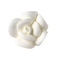 Piped Sugar Rose - White - Pack of 50 Alternative Image