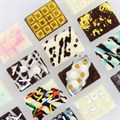 Mini Bar Shape SweetMelts® Decoration - Dark Chocolate Flavour Alternative Image