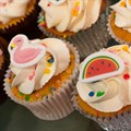 Tropical Sugar Decorations - Pack Of 128 Alternative Image
