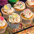 Pastel Rainbow Sugar Decorations - Pack Of 128 Alternative Image