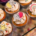 Pastel Rainbow Sugar Decorations - Pack Of 128 Alternative Image