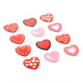 Red and Pink Assorted Sugar Hearts - Pack Of 128 Alternative Image