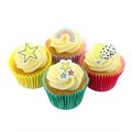 Pastel Rainbow Sugar Decorations - Pack of 32 Alternative Image
