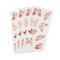 Pink & Gold Butterflies Sugar Decorations - Pack of 32 Alternative Image