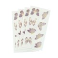 Lilac & Gold Butterflies Sugar Decorations - Pack of 32 Alternative Image
