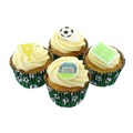 Football Sugar Decorations - Pack Of 192 Alternative Image