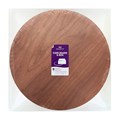 Wood Print Masonite Board & Tall Cake Box Combo - 10" Alternative Image