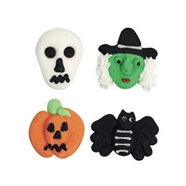 Culpitt Halloween Sugar Cake Decorations - Pack of 12