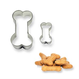 PME Cookie & Cake Cutter - Bone 2 Set