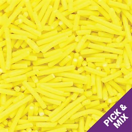 500g Culpitt Select Sprinkle Strands - Yellow