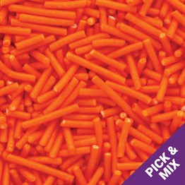 500g Culpitt Select Sprinkle Strands - Orange