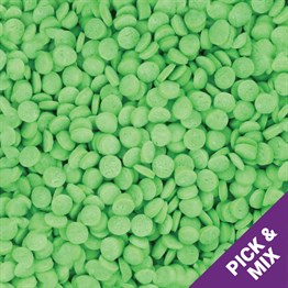 500g Culpitt Select Edible Confetti - Green
