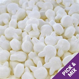 300g Culpitt Select Edible Bunnies- White