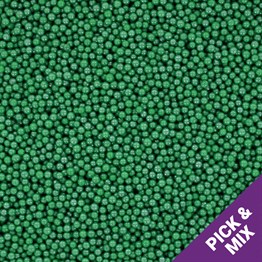 500g Culpitt Select Edible Pearls 2mm - Green
