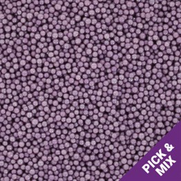 500g Culpitt Select Edible Pearls 2mm - Purple