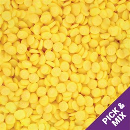 500g Culpitt Select Edible Confetti - Yellow