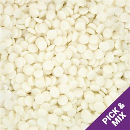 500g Culpitt Select Edible Confetti - White