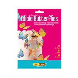 Decocino Wafer Butterflies - 12 - Single