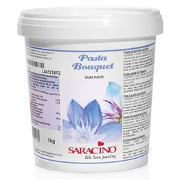 Saracino White Bouquet Flower Paste - 1kg