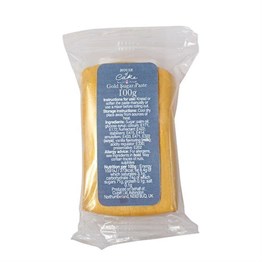 House of Cake Metallic Gold Sugarpaste - 100g