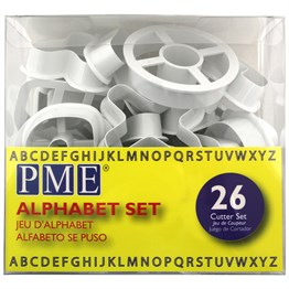 PME Alphabet Cookie Cutter Set - 26 Piece