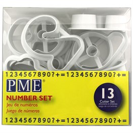 PME Number Cookie Cutter Set - 13 Piece