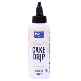 PME Luxury White Chocolate Flavour Cake Drip - 150g
