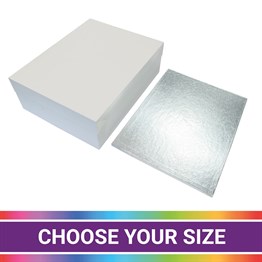 Rectangle Cake Box and Board Combo