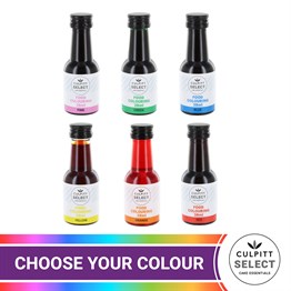 Culpitt Select Food Colours 38ml - Single