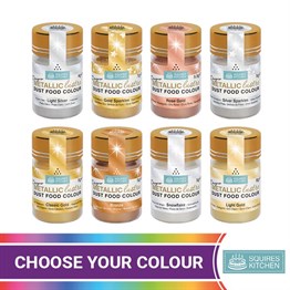 Squires Designer Metallic Lustre Dusts