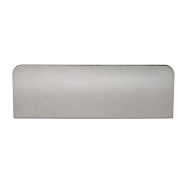 PME Extra Tall Stainless Steel Side Scraper - 10inch