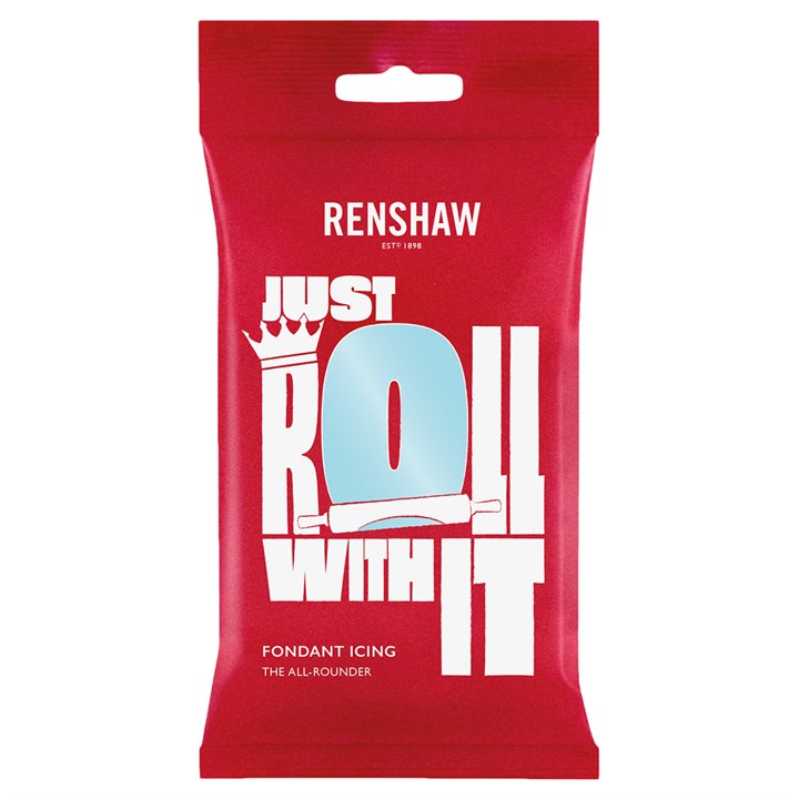 Renshaw Duck Egg Blue 'Just Roll With It' Fondant Icing - 250g